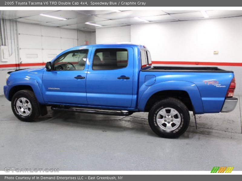 Speedway Blue / Graphite Gray 2005 Toyota Tacoma V6 TRD Double Cab 4x4
