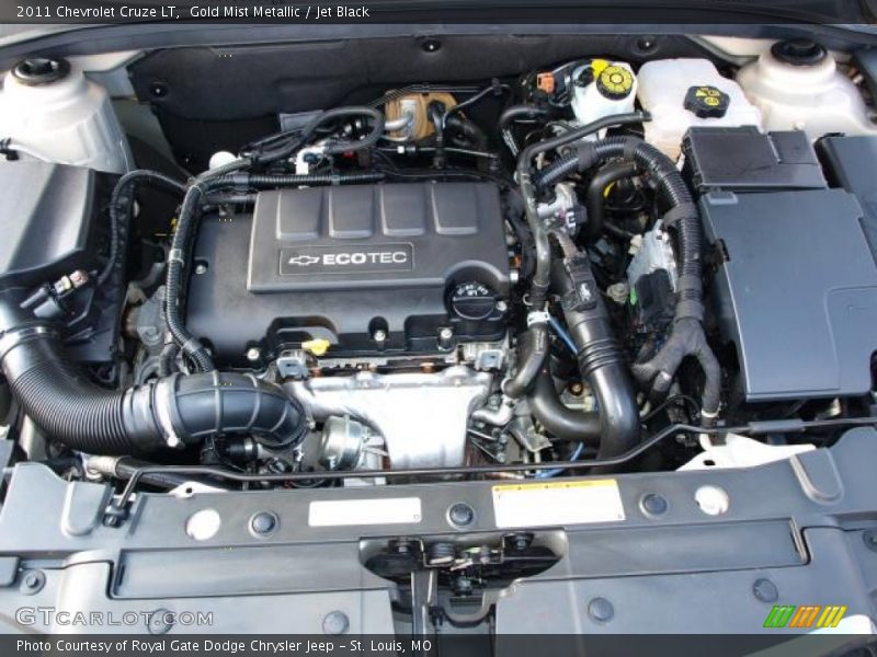 Gold Mist Metallic / Jet Black 2011 Chevrolet Cruze LT