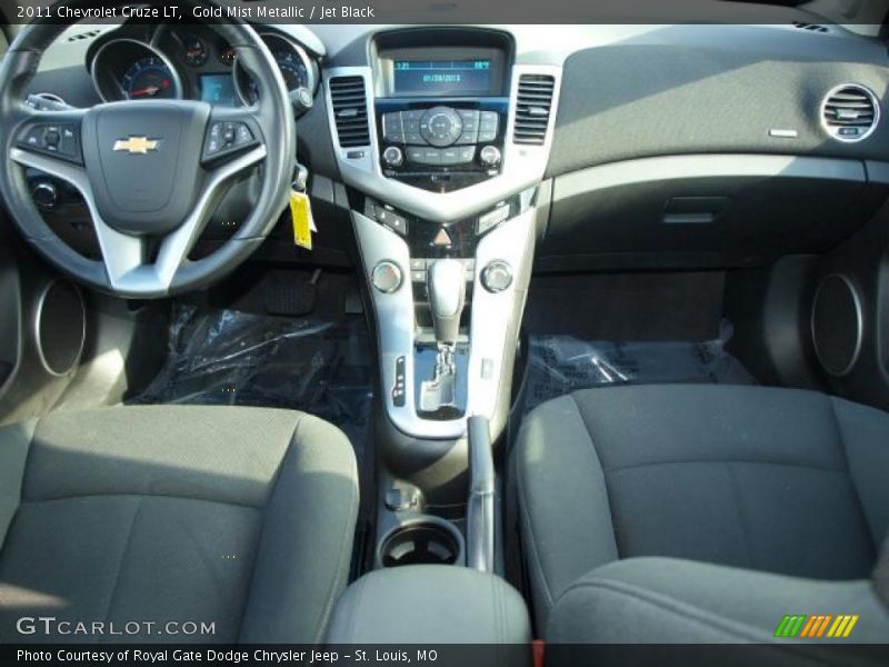 Gold Mist Metallic / Jet Black 2011 Chevrolet Cruze LT