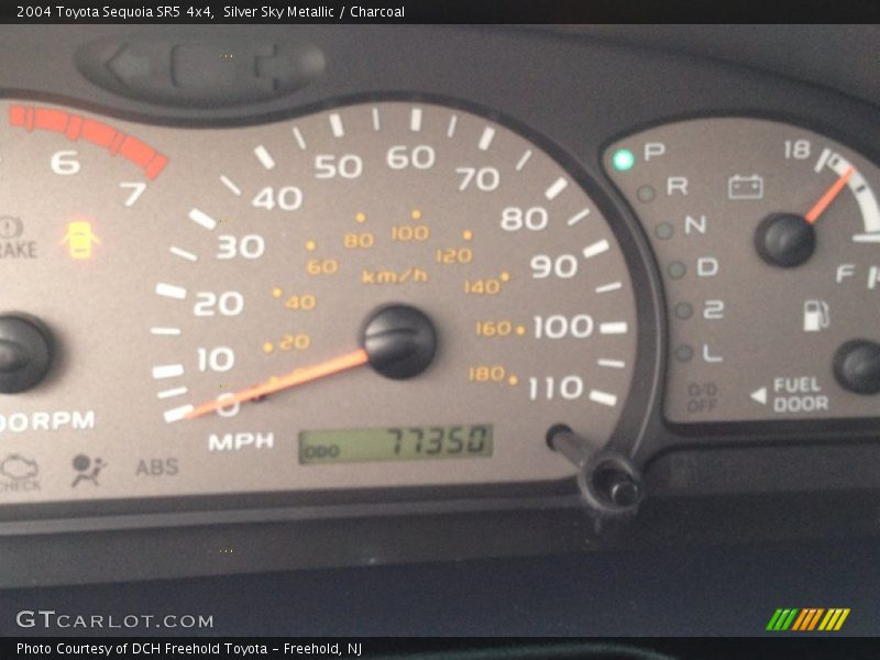 Silver Sky Metallic / Charcoal 2004 Toyota Sequoia SR5 4x4