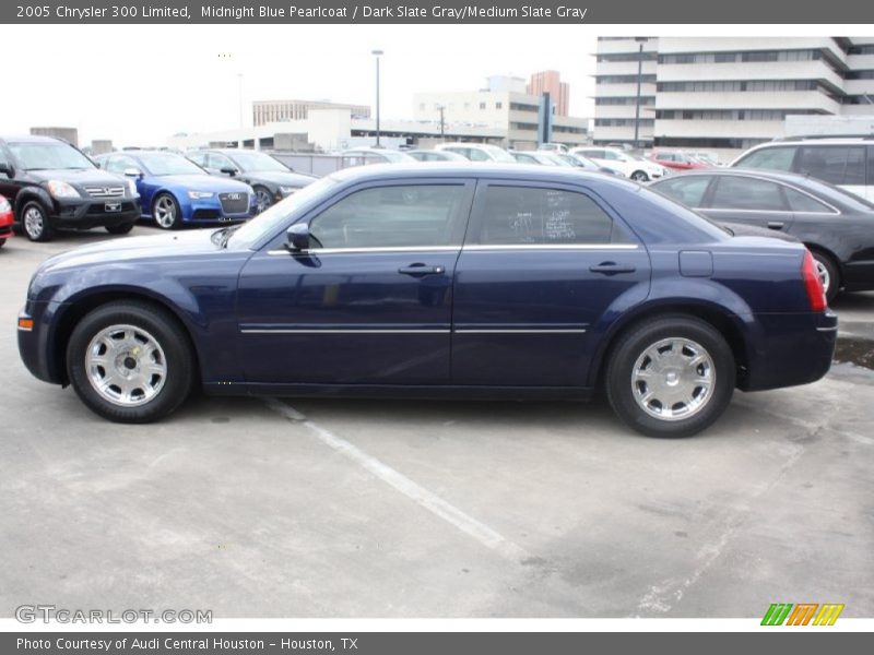 Midnight Blue Pearlcoat / Dark Slate Gray/Medium Slate Gray 2005 Chrysler 300 Limited