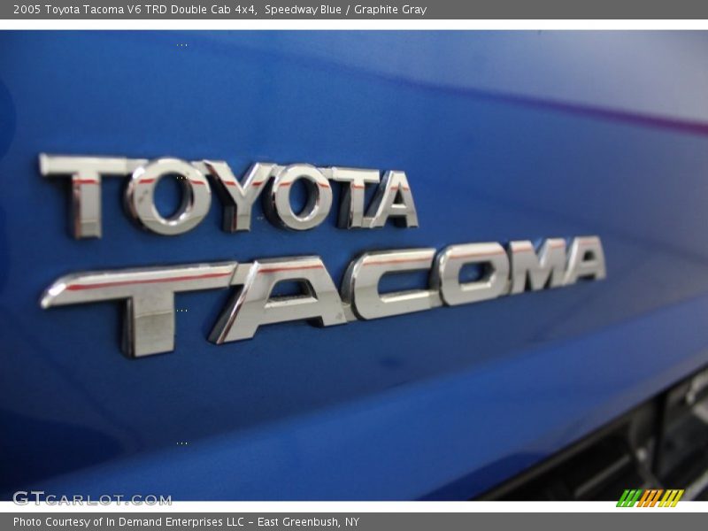 Speedway Blue / Graphite Gray 2005 Toyota Tacoma V6 TRD Double Cab 4x4