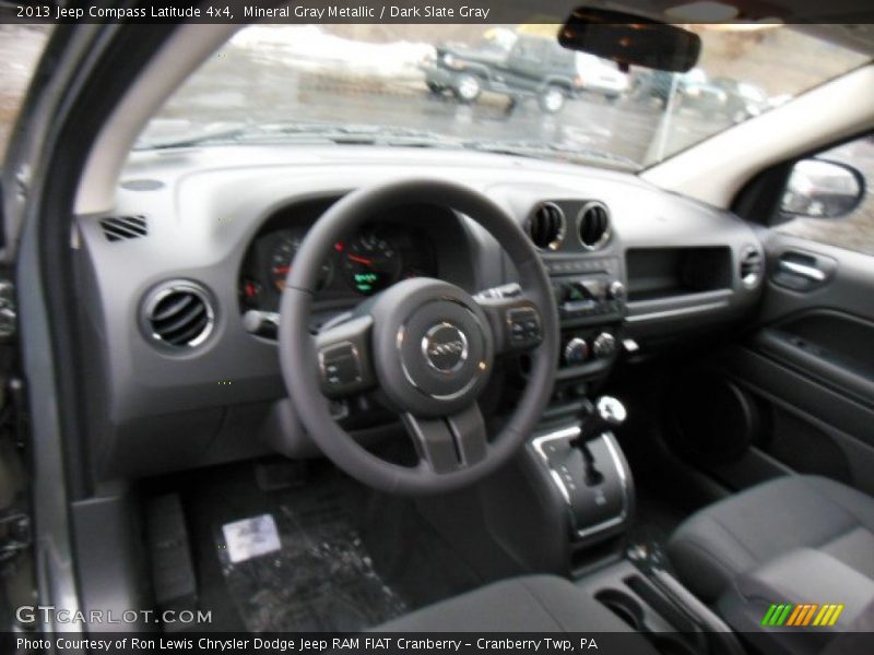 Mineral Gray Metallic / Dark Slate Gray 2013 Jeep Compass Latitude 4x4