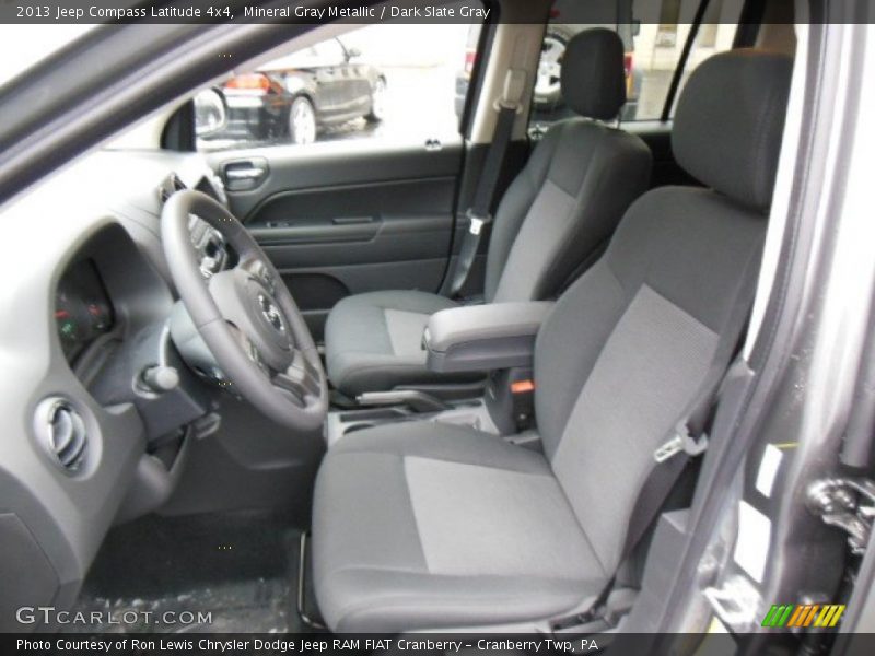 Mineral Gray Metallic / Dark Slate Gray 2013 Jeep Compass Latitude 4x4
