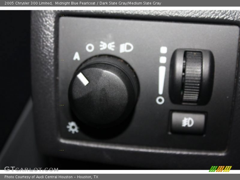 Midnight Blue Pearlcoat / Dark Slate Gray/Medium Slate Gray 2005 Chrysler 300 Limited