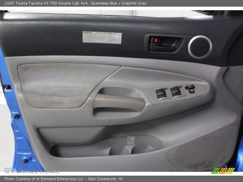 Speedway Blue / Graphite Gray 2005 Toyota Tacoma V6 TRD Double Cab 4x4