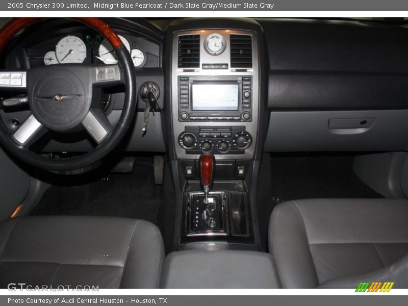 Midnight Blue Pearlcoat / Dark Slate Gray/Medium Slate Gray 2005 Chrysler 300 Limited