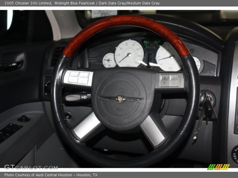 Midnight Blue Pearlcoat / Dark Slate Gray/Medium Slate Gray 2005 Chrysler 300 Limited