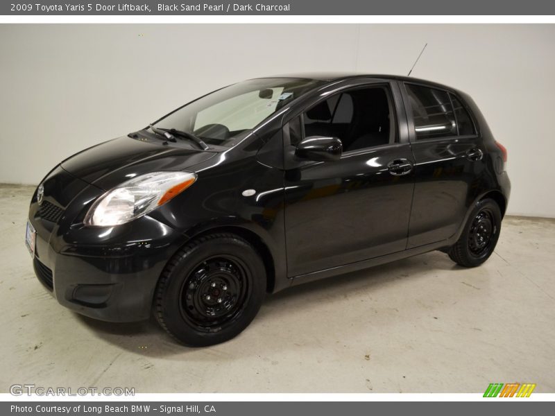 Black Sand Pearl / Dark Charcoal 2009 Toyota Yaris 5 Door Liftback