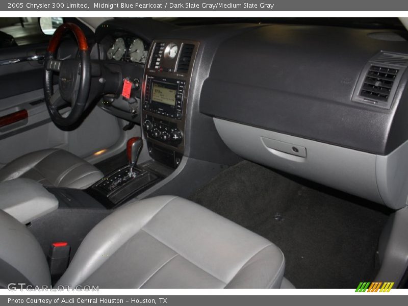 Midnight Blue Pearlcoat / Dark Slate Gray/Medium Slate Gray 2005 Chrysler 300 Limited
