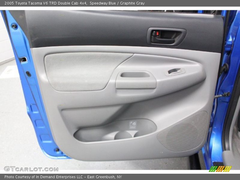 Speedway Blue / Graphite Gray 2005 Toyota Tacoma V6 TRD Double Cab 4x4