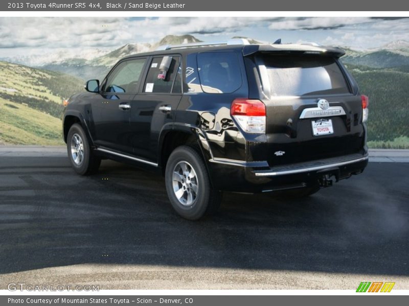 Black / Sand Beige Leather 2013 Toyota 4Runner SR5 4x4