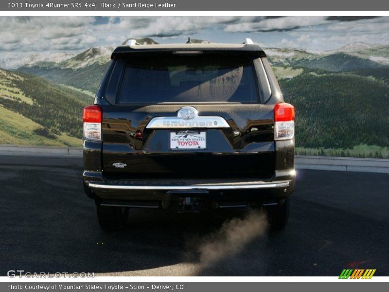 Black / Sand Beige Leather 2013 Toyota 4Runner SR5 4x4