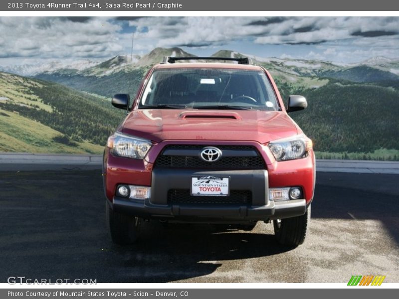 Salsa Red Pearl / Graphite 2013 Toyota 4Runner Trail 4x4