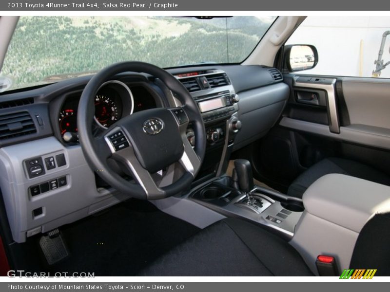 Salsa Red Pearl / Graphite 2013 Toyota 4Runner Trail 4x4
