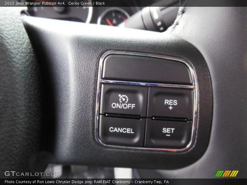 Gecko Green / Black 2013 Jeep Wrangler Rubicon 4x4