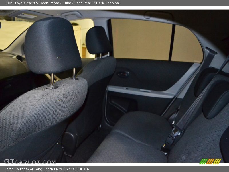 Black Sand Pearl / Dark Charcoal 2009 Toyota Yaris 5 Door Liftback