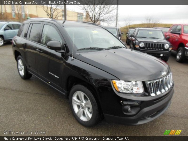 Black / Dark Slate Gray 2013 Jeep Compass Sport 4x4