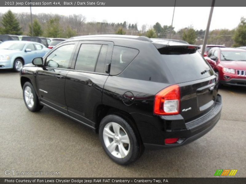 Black / Dark Slate Gray 2013 Jeep Compass Sport 4x4