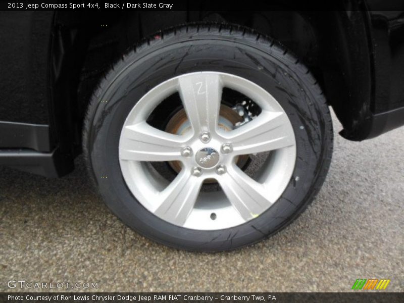 Black / Dark Slate Gray 2013 Jeep Compass Sport 4x4