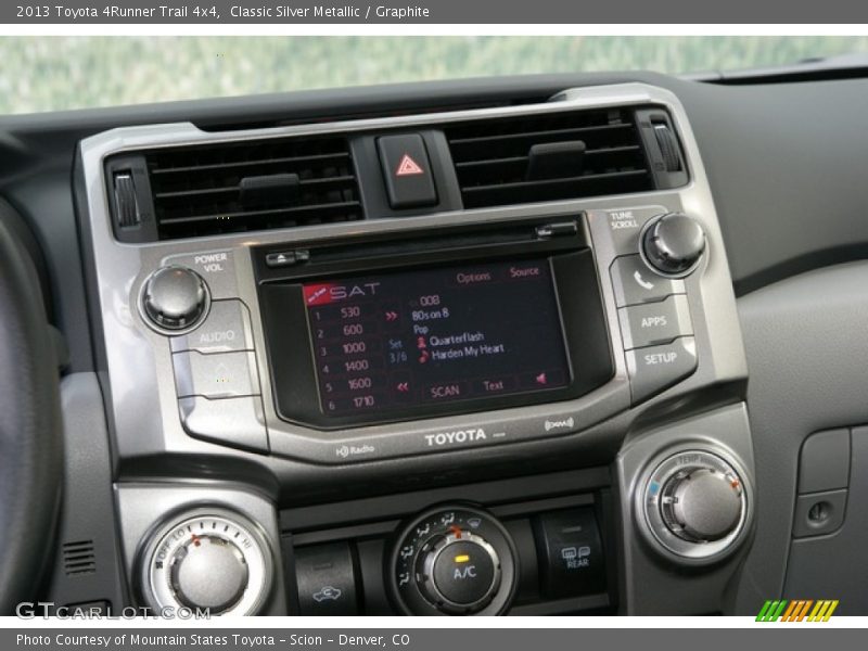 Classic Silver Metallic / Graphite 2013 Toyota 4Runner Trail 4x4
