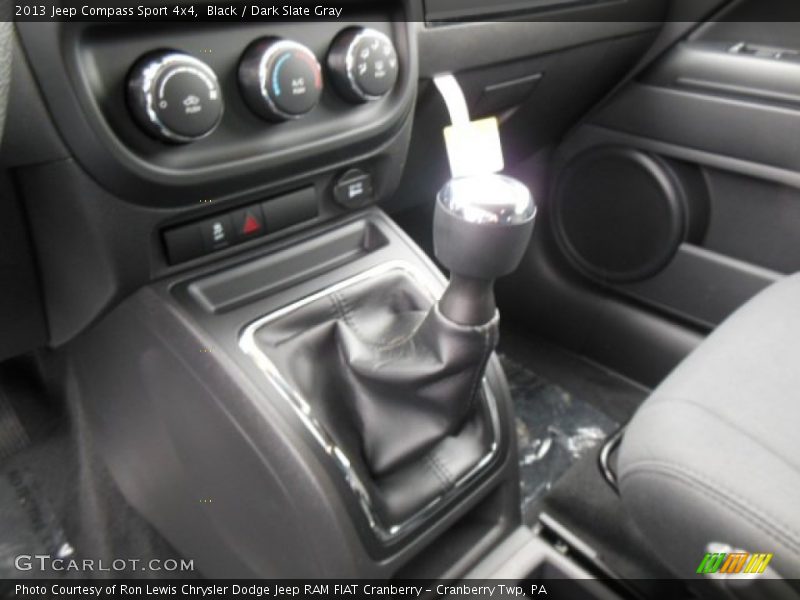 Black / Dark Slate Gray 2013 Jeep Compass Sport 4x4