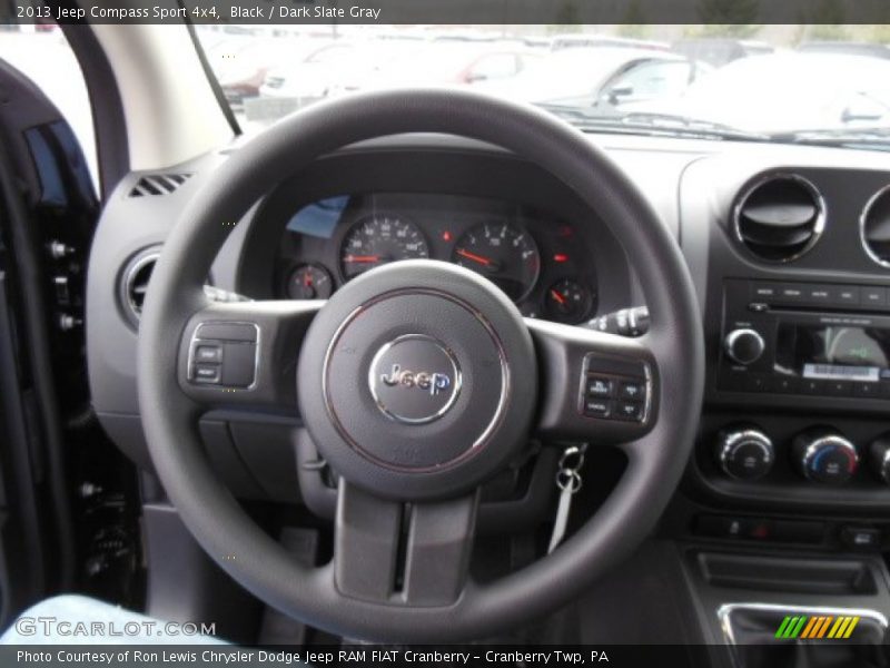 Black / Dark Slate Gray 2013 Jeep Compass Sport 4x4