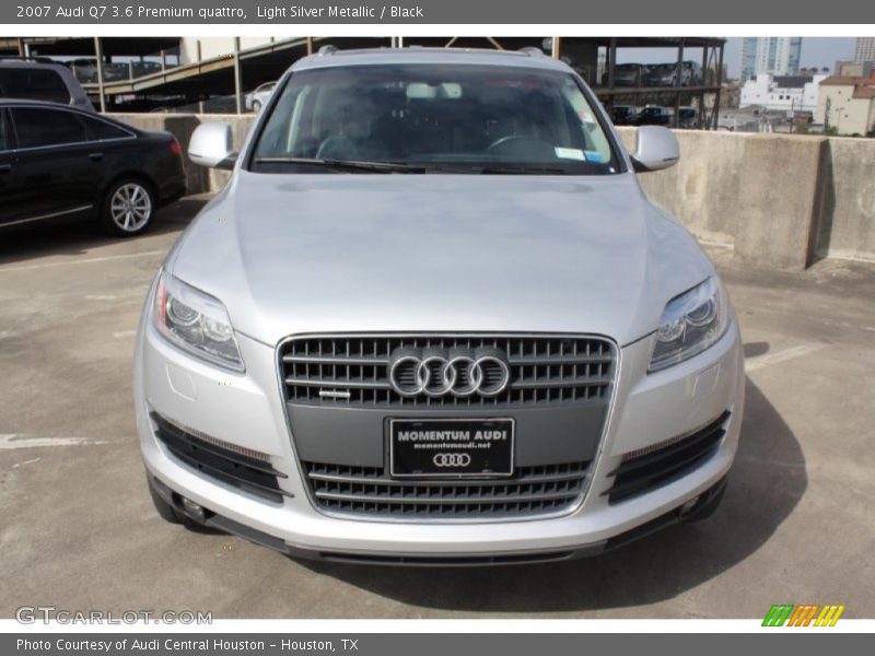 Light Silver Metallic / Black 2007 Audi Q7 3.6 Premium quattro