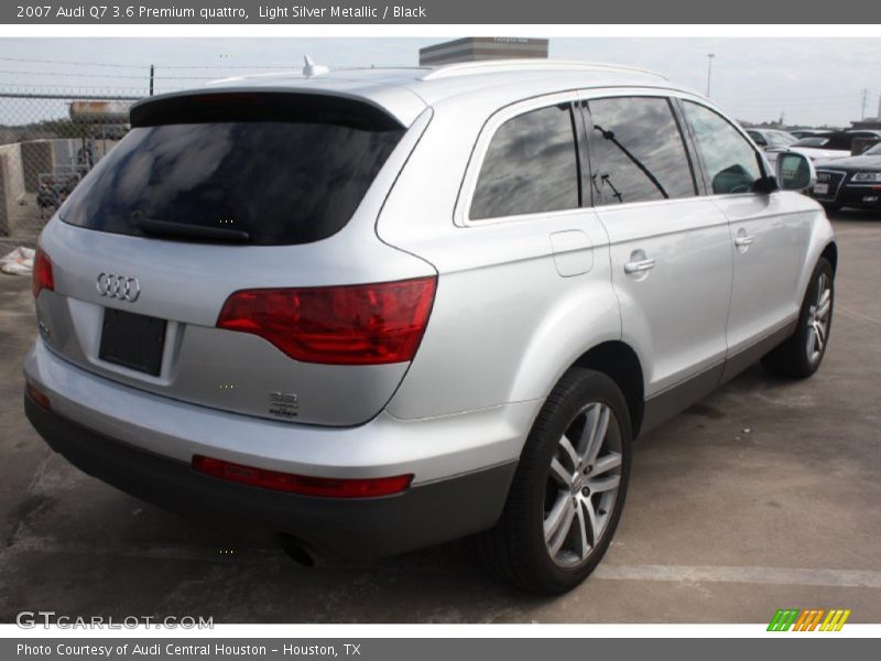 Light Silver Metallic / Black 2007 Audi Q7 3.6 Premium quattro