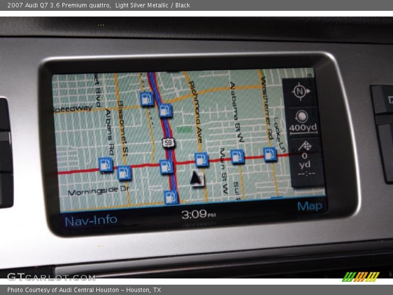 Light Silver Metallic / Black 2007 Audi Q7 3.6 Premium quattro