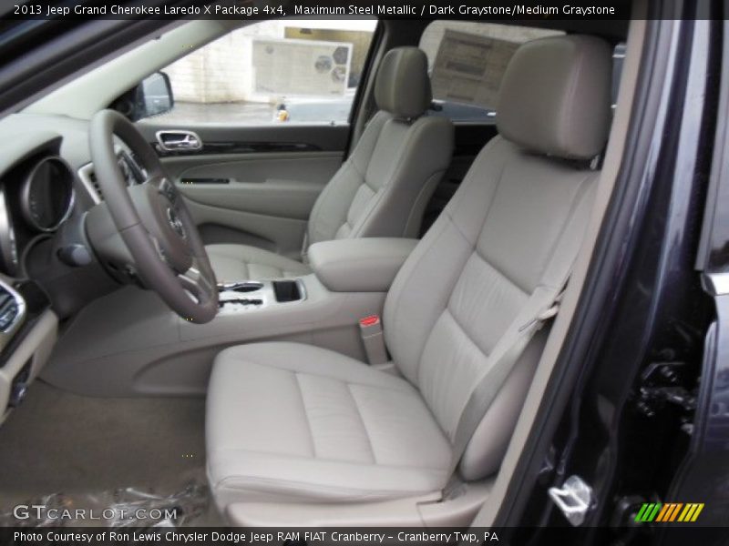 Maximum Steel Metallic / Dark Graystone/Medium Graystone 2013 Jeep Grand Cherokee Laredo X Package 4x4