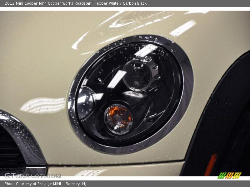 Pepper White / Carbon Black 2013 Mini Cooper John Cooper Works Roadster