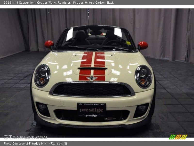 Pepper White / Carbon Black 2013 Mini Cooper John Cooper Works Roadster