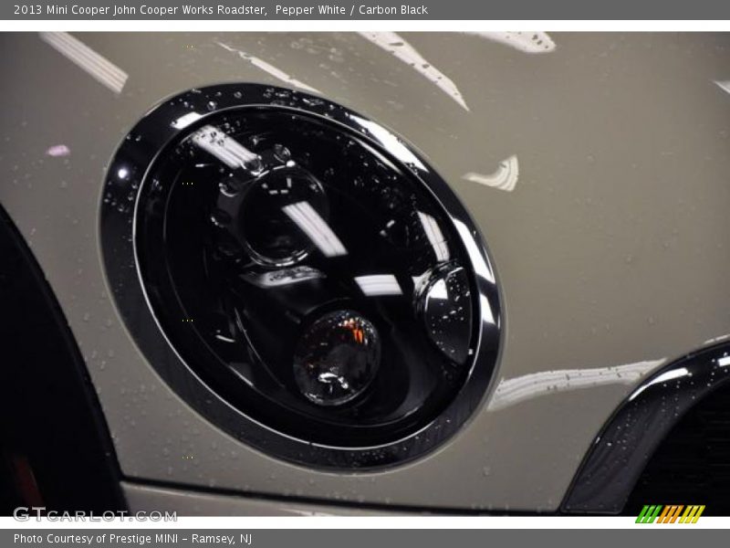 Pepper White / Carbon Black 2013 Mini Cooper John Cooper Works Roadster