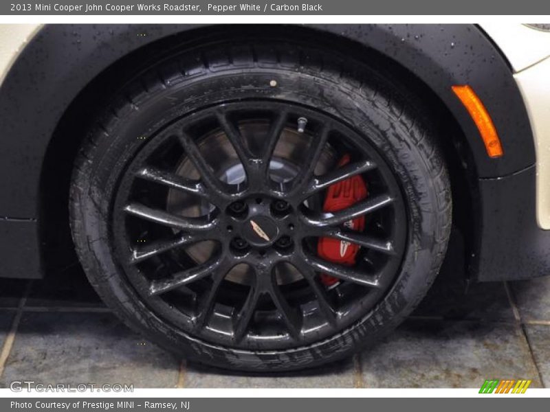 Pepper White / Carbon Black 2013 Mini Cooper John Cooper Works Roadster