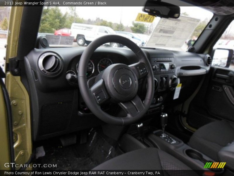 Commando Green / Black 2013 Jeep Wrangler Sport S 4x4