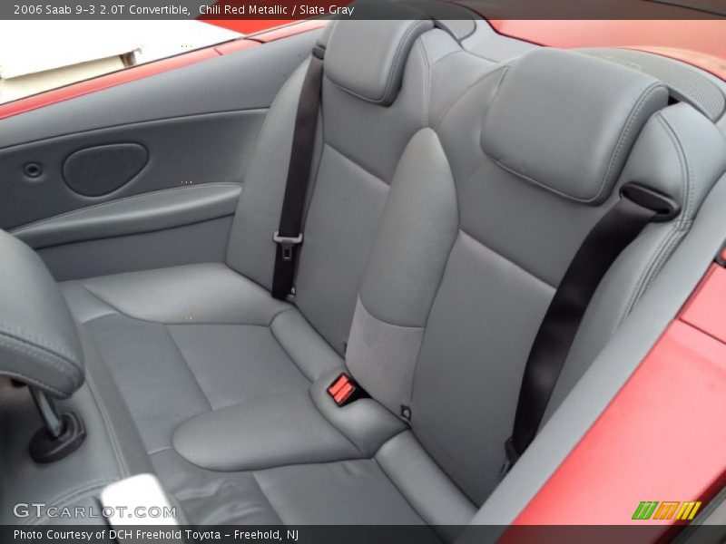 Chili Red Metallic / Slate Gray 2006 Saab 9-3 2.0T Convertible