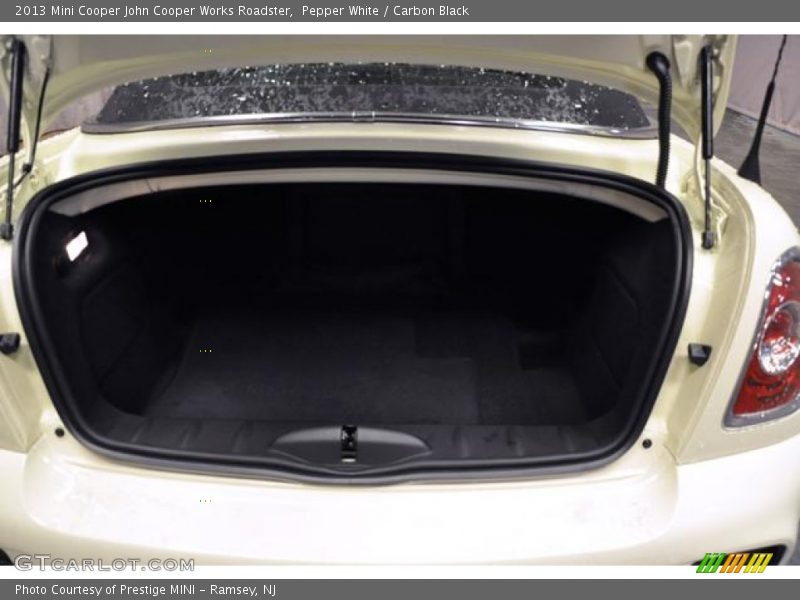 Pepper White / Carbon Black 2013 Mini Cooper John Cooper Works Roadster