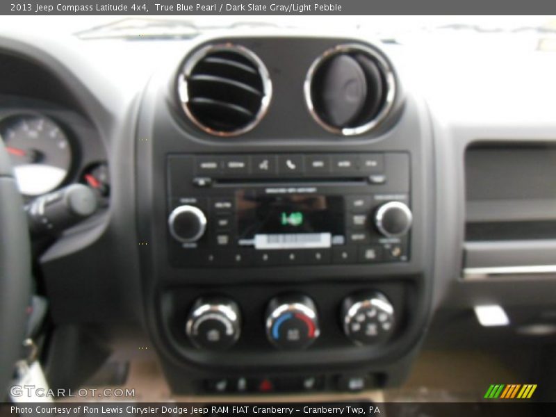 True Blue Pearl / Dark Slate Gray/Light Pebble 2013 Jeep Compass Latitude 4x4