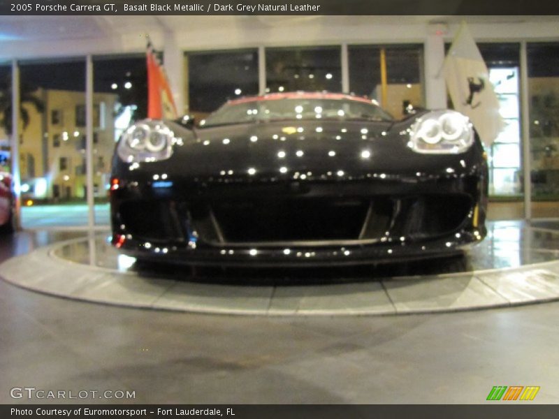 Basalt Black Metallic / Dark Grey Natural Leather 2005 Porsche Carrera GT