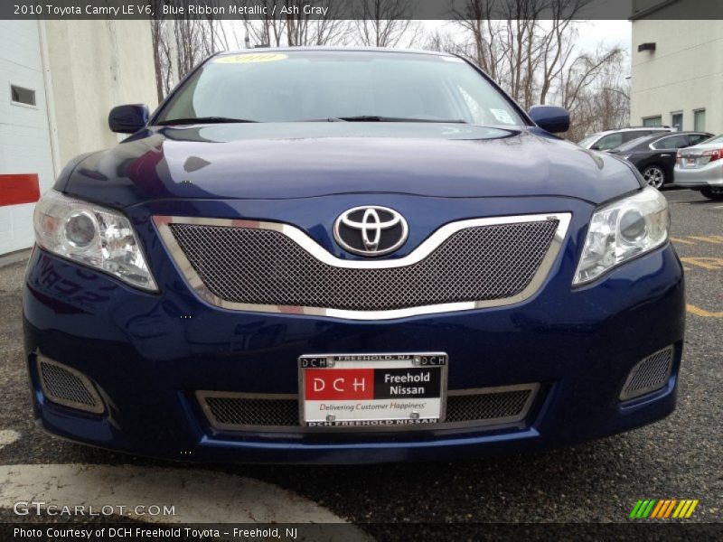 Blue Ribbon Metallic / Ash Gray 2010 Toyota Camry LE V6