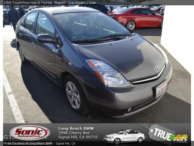 Magnetic Gray Metallic / Gray 2008 Toyota Prius Hybrid Touring