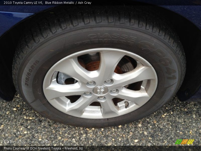 Blue Ribbon Metallic / Ash Gray 2010 Toyota Camry LE V6