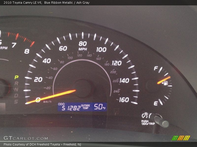 Blue Ribbon Metallic / Ash Gray 2010 Toyota Camry LE V6