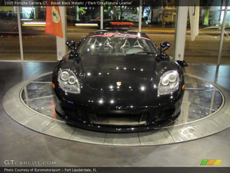 Basalt Black Metallic / Dark Grey Natural Leather 2005 Porsche Carrera GT