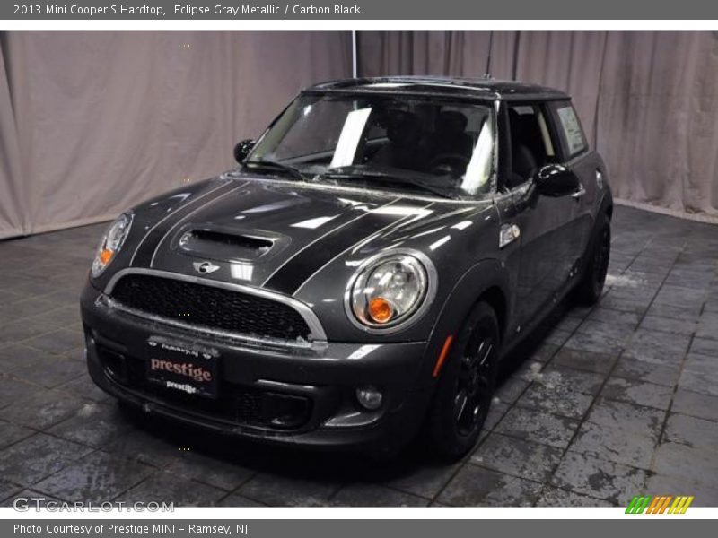 Eclipse Gray Metallic / Carbon Black 2013 Mini Cooper S Hardtop