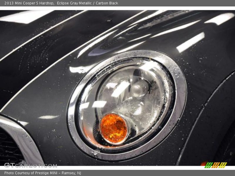 Eclipse Gray Metallic / Carbon Black 2013 Mini Cooper S Hardtop