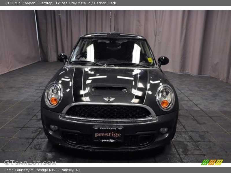 Eclipse Gray Metallic / Carbon Black 2013 Mini Cooper S Hardtop