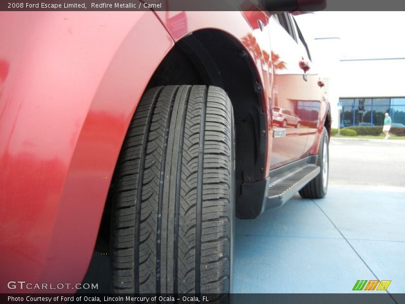 Redfire Metallic / Camel 2008 Ford Escape Limited