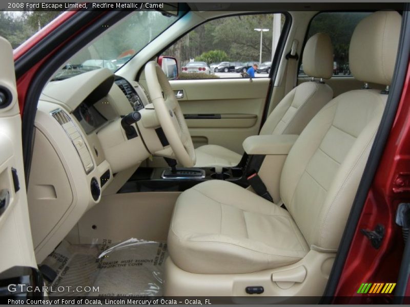  2008 Escape Limited Camel Interior